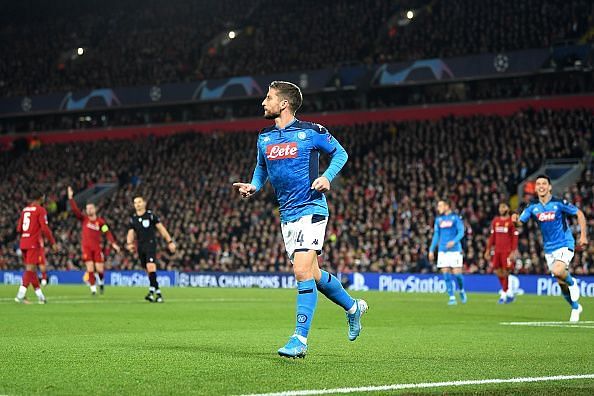 Mertens' goal could prove to be very vital for Napoli's season